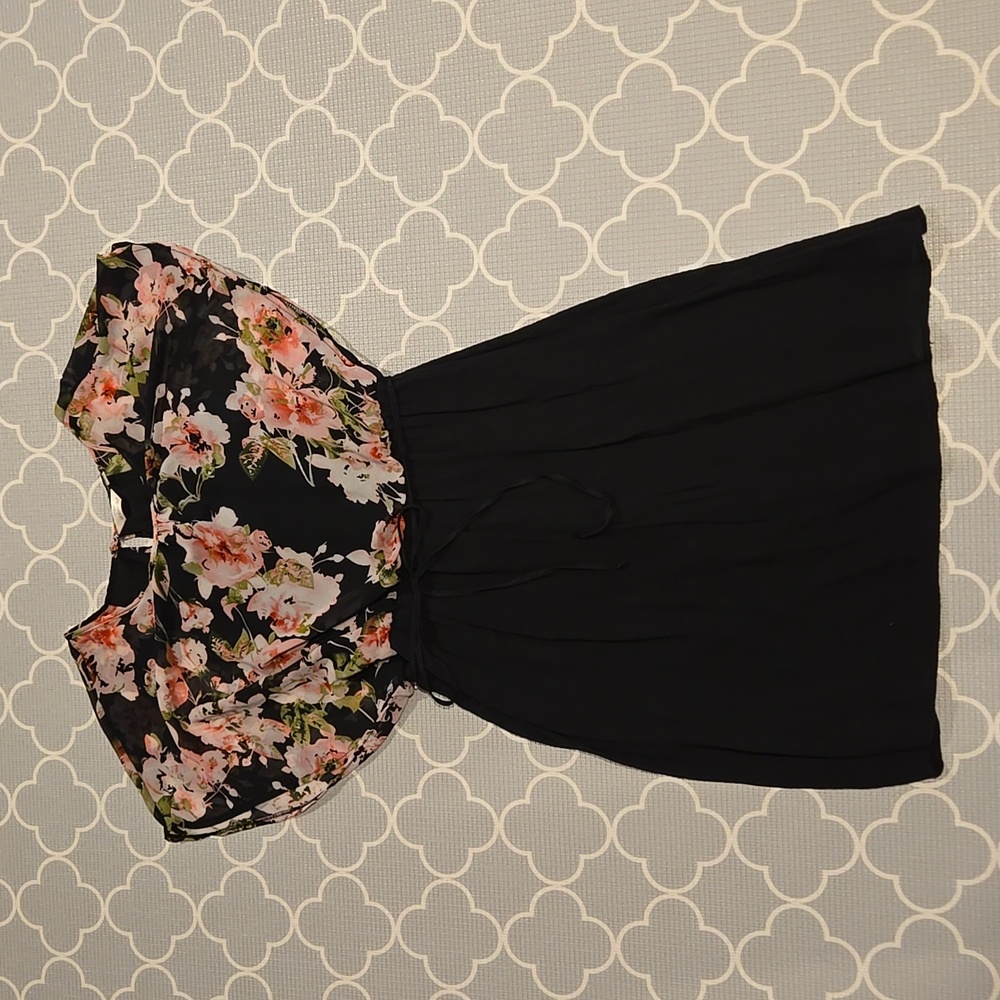 Floral top dress